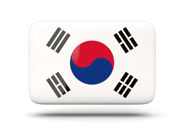 South Korea Country Flag Image | New Zealand eTA for South Korea Citizens
