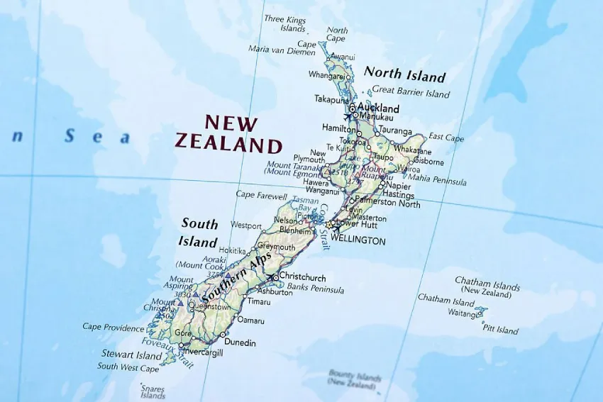 New Zealand Map | The Ultimate Guide to Applying for a New Zealand eTA for UK Citizens