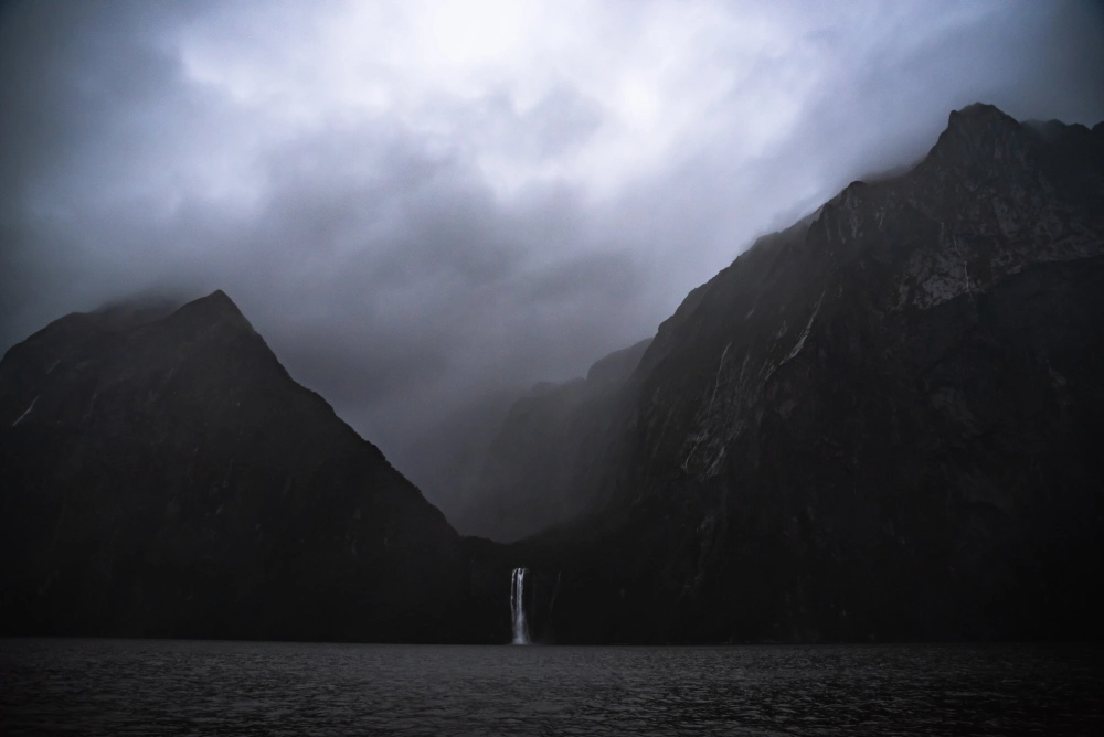 Waterfalls Image | Milford Sound Cruise Tour | NZeTA Visa